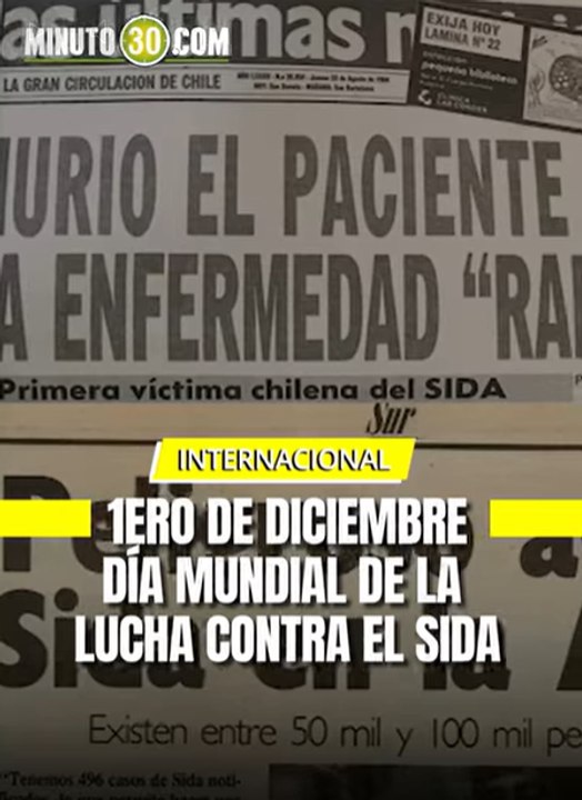 Hoy, 1ro de diciembre, conmemoramos el Día Mundial de la lucha contra el SIDA.