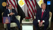 ترامب: الرئيس السيسي قائد عظيم وحظينا بعلاقة جيدة حتى من قبل الانتخابات