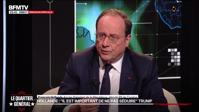 Attentats, accords de Paris... François Hollande, alors président de la République, se rappelle de ses différentes conversations avec Donald Trump