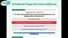 Teste dein Wissen- Was ist Aufklärung bei Kant Philosophische Quizfragen zum Herausfordern