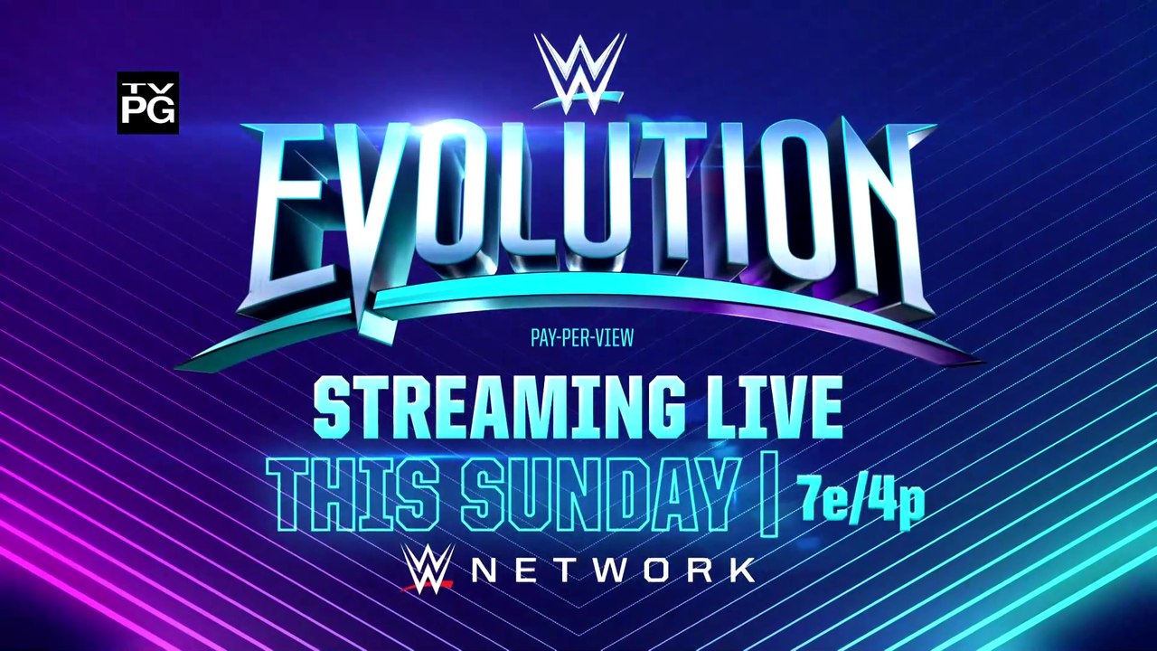 WWE Evolution 2018 - Streaming live this Sunday on WWE Network