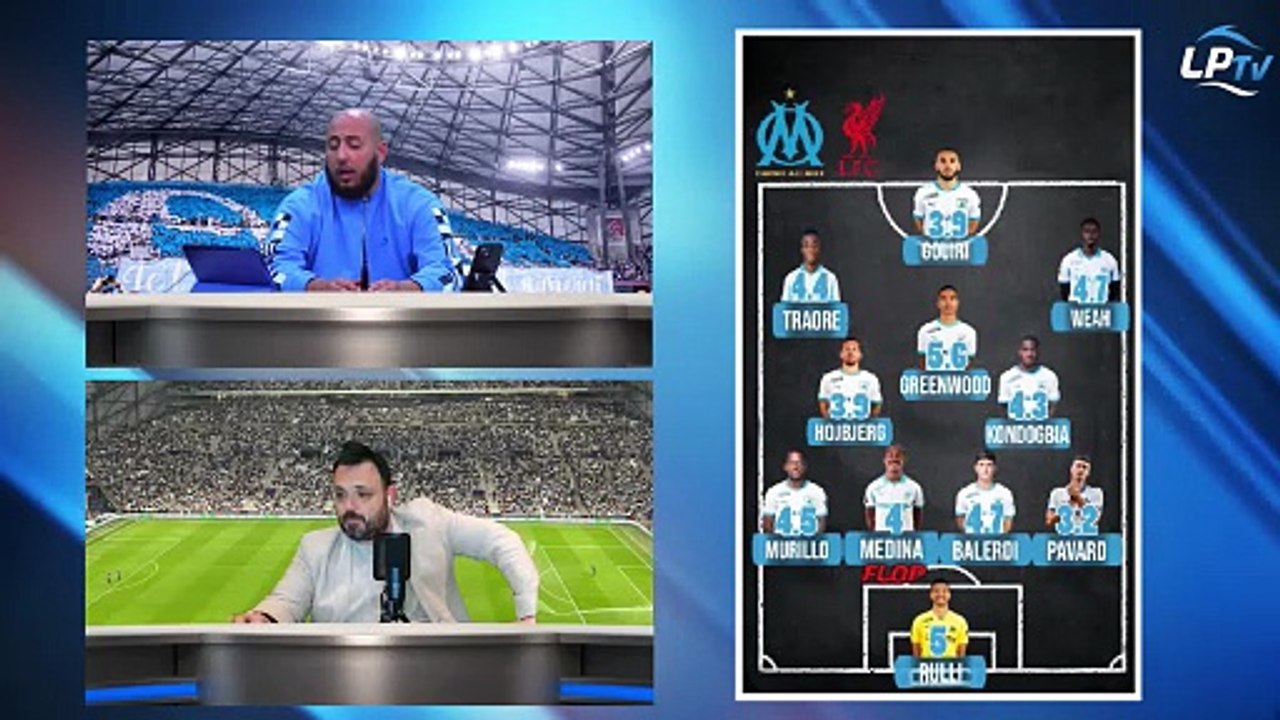 OM 0/3 Liverpool : les tops et flops