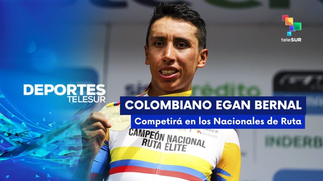 DEPORTES TELESUR | Colombia | Egan Bernal competirá en los Campeonatos Nacionales de Ruta 21-01-2026