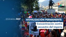 Movilización en Guarenas exige liberación del Pdte. Nicolás Maduro y Cilia Flores