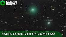 Dois cometas podem ser vistos no céu entre janeiro e fevereiro