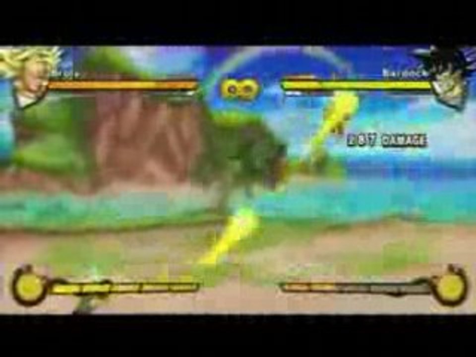 DBZ BURST LIMIT, Broly contre Baddack.