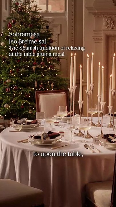 Discovering Sobremesa: Embracing Quality Time at the Table #shorts