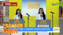 UH Quiz Bee: Current Events Edition | Unang Hirit