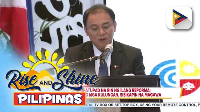 Ikalawang National Decongestion Summit, binuksan na ng Justice Sector Coordinating Council; pagpapaluwag ng mga kulungan, sisikapin na magawa ayon sa DOJ | ulat ni Gab Villegas