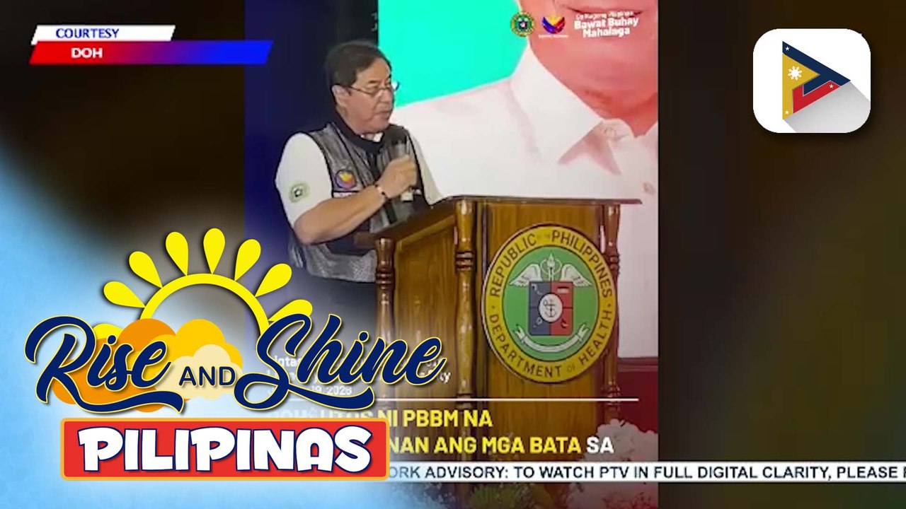 Ligtas Tigdas campaign program, inilunsad na ng DOH