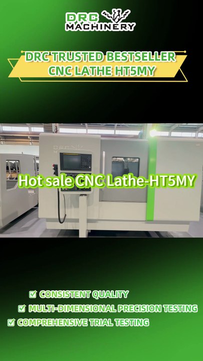 DRC CNC Lathe HT5MY – The Trusted Bestseller for the Manufacturing Field
