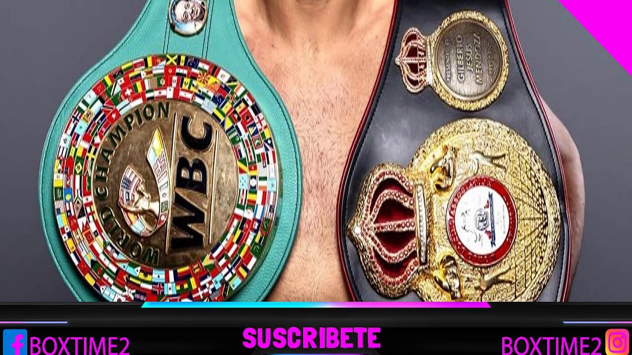 OFICIAL DAVID EL MONSTRUO MEXICANO BENAVIDEZ VS GILBERTO ZURDO RAMIREZ EN PESO CRUCERO EL 2 DE MAYO EN LAS VEGAS