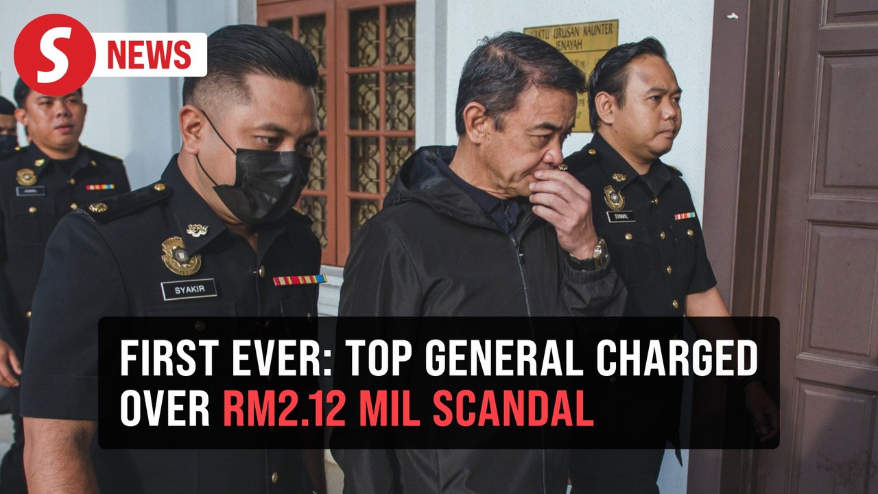 UNPRECEDENTED: Ex-Army chief Hafizuddeain charged with money laundering