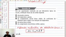 RESOLUÇÃO DA QUESTÃO 46 -  FÍSICA - CONCURSO SEBRASPE/SEDUC-SE 2026