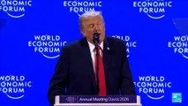 Foro de Davos: Trump asegura que 