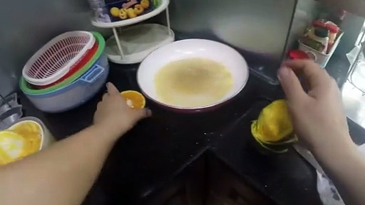 ASMR No Talking POV  Squeezing Fresh Oranges for Family Juice (Chest Cam Real Guy Home)