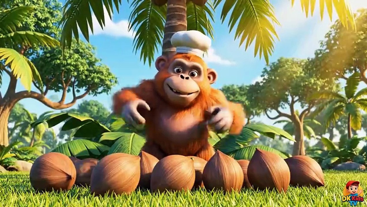 बंदरों ने मिलकर बनाई देसी चावल की खीर 😮🔥 | Jungle Cooking | Monkey Cooking Cartoon