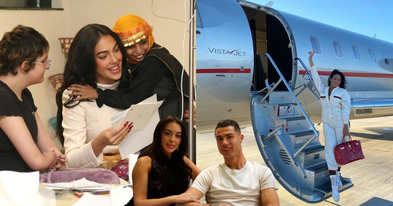 Sisi Pemurah Georgina Ratu Hati Ronaldo, Walau Hidup Mewah Suka Kongsi Rezeki & Lawat Kanak-Kanak Di Hospital!