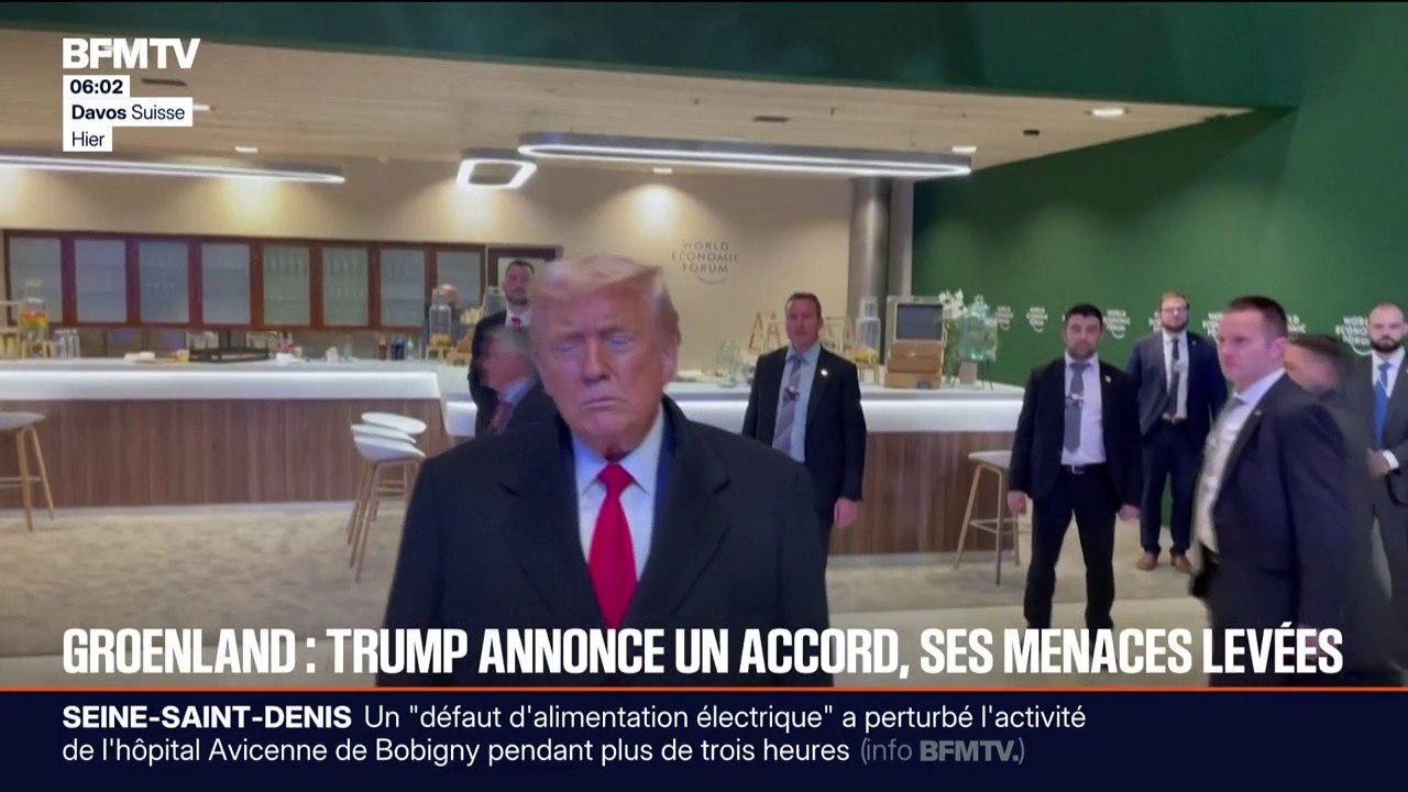 "Un super accord pour tout le monde": Donald Trump évoque "les bases d'un accord" avec l'Otan et lève la menace des droits de douane sur plusieurs pays européens
