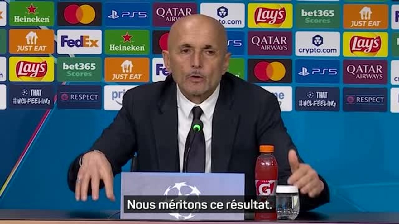 Juventus - Spalletti : "On n'a pas volé le résultat"