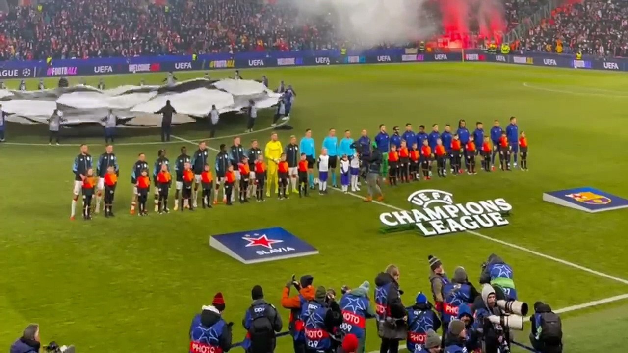 Slavia Praha vs Barcelona 4x2 Highlights & Goals - Fermin Lopez & Dani Olmo & Lewandowski Goal UEFA Champions League 2026