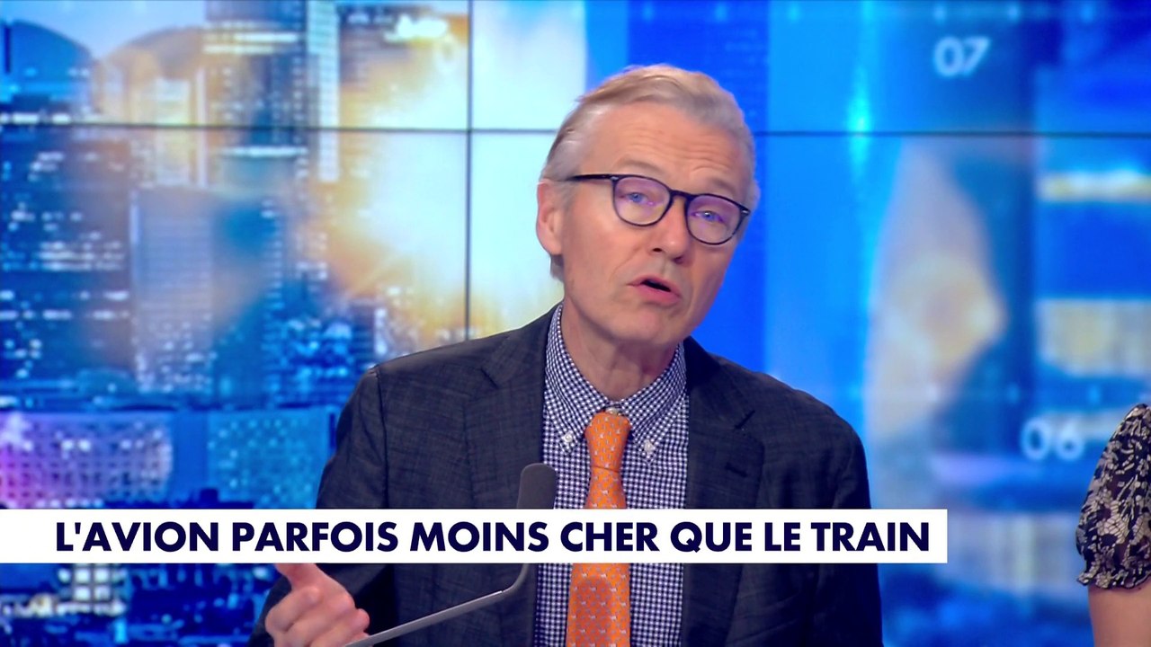 La chronique éco : «L'avion parfois moins cher que le train»