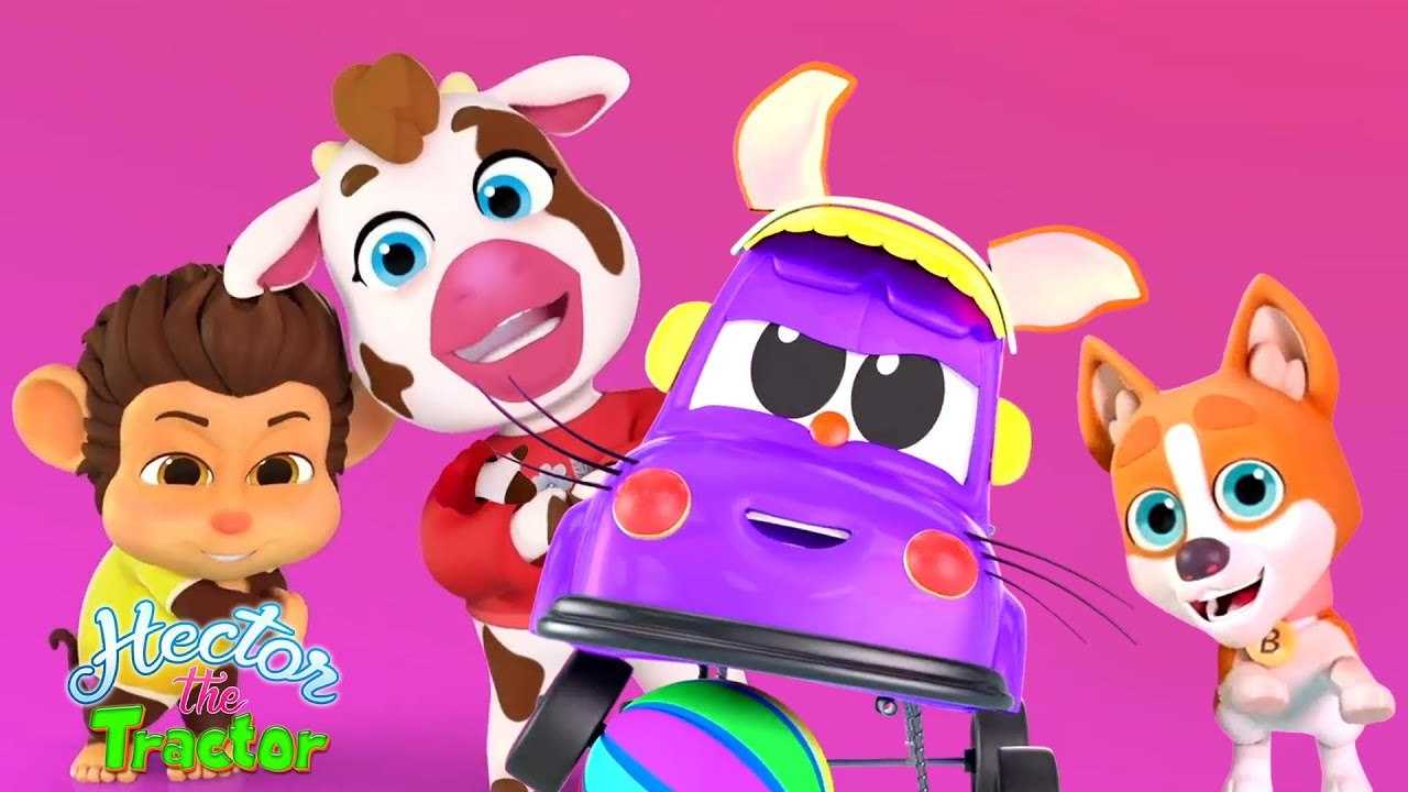 Animal Sounds Song for Kids | Learn Farm & Wild Animals | Nursery Rhymes & Kids Songs