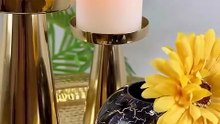 Black & Gold Statement Decor | Elegant Home Accent (2 Sizes)
