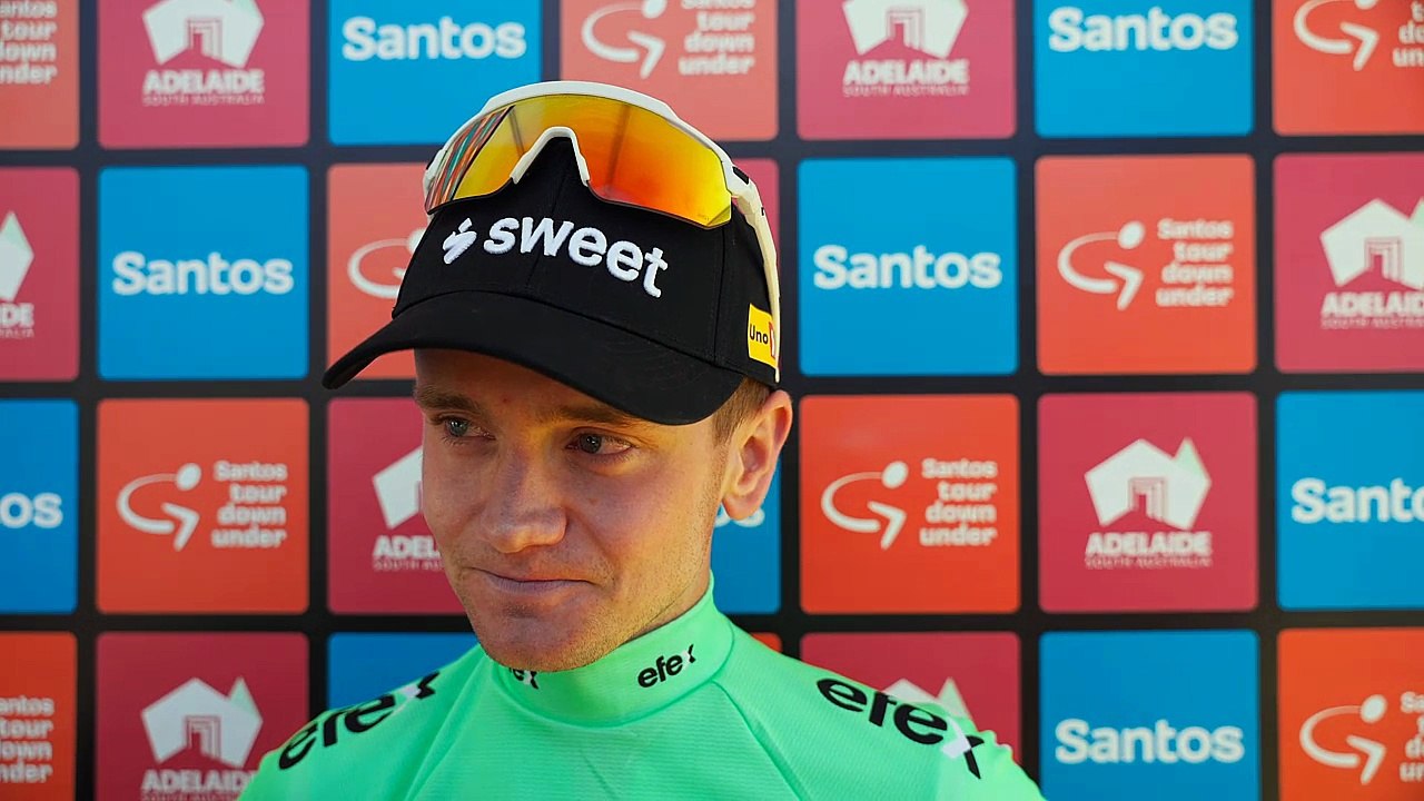 Santos Tour Down Under 2026 – Martin Urianstad : "Content qu’UAE ne l’ait pas fait dès la première montée"