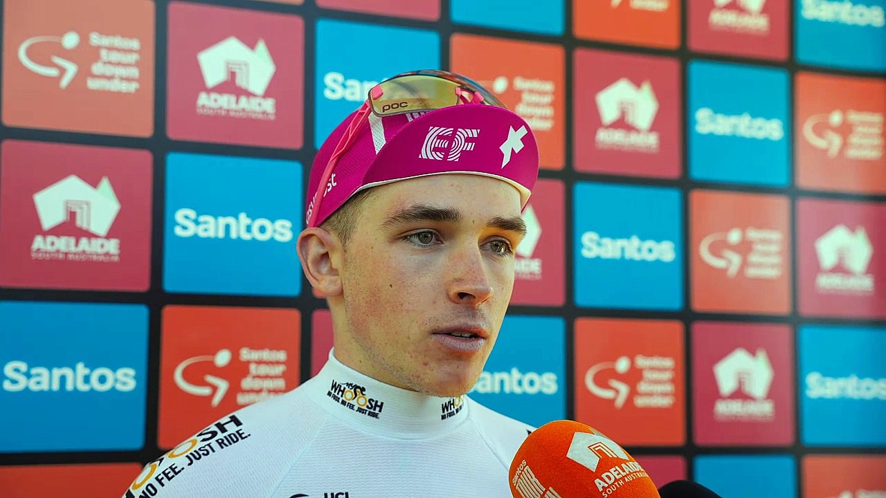 Santos Tour Down Under 2026 – Michael Leonard : "Avec deux d’entre nous encore bien placés au classement général…"