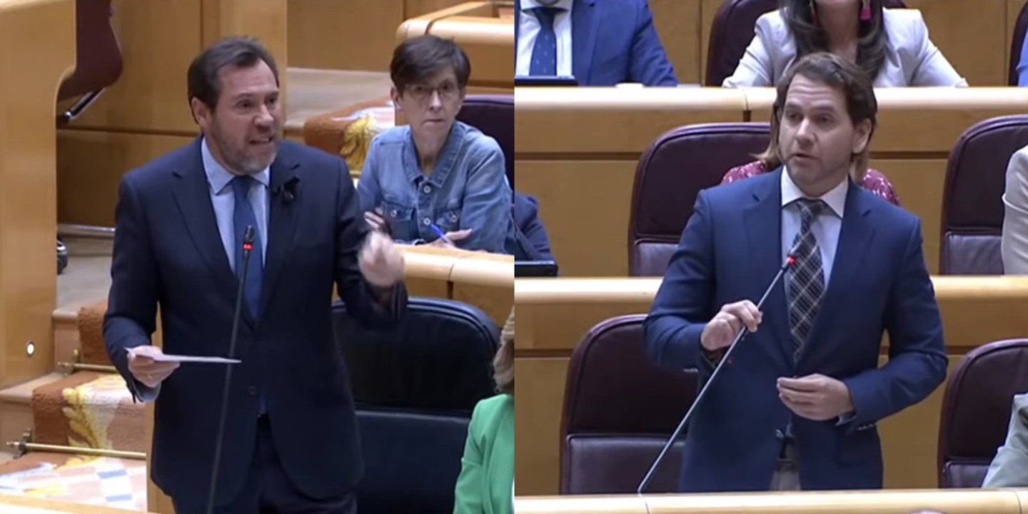 El 'bocachancla' Puente se enfrentó a un senador del PP de Córdoba que mencionó las alertas de los maquinistas tres meses antes del accidente