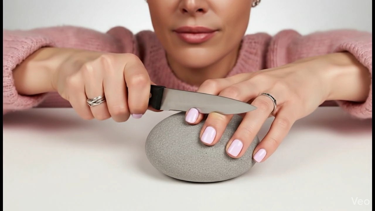 Rock cutting ASMR