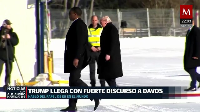 Trump descarta tomar Groenlandia por la fuerza en Davos | Alejandro Domínguez, 21 de enero de 2026
