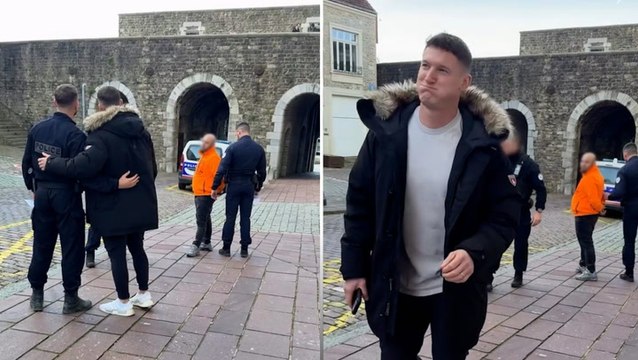 BBC star stopped for selfie by police while man is in handcuffs