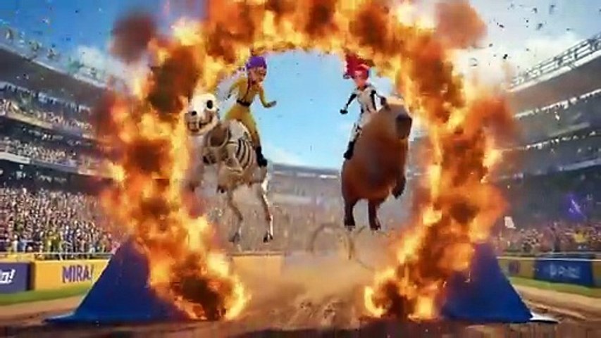 Rumi vs Mira: The Battle of Saber Toothed Tigers - KPOPRumi vs Mira: The Battle of Saber Toothed Tigers - KPOP Demon Hunters Demon Hunters