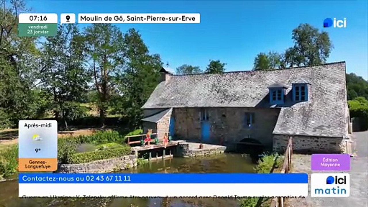 23/01/2026 - ici matin par ici Mayenne en vidéo