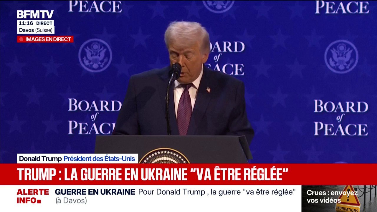 Donald Trump: “Aujourd’hui, le monde est plus riche, plus sûr et plus en paix qu’il y a un an”