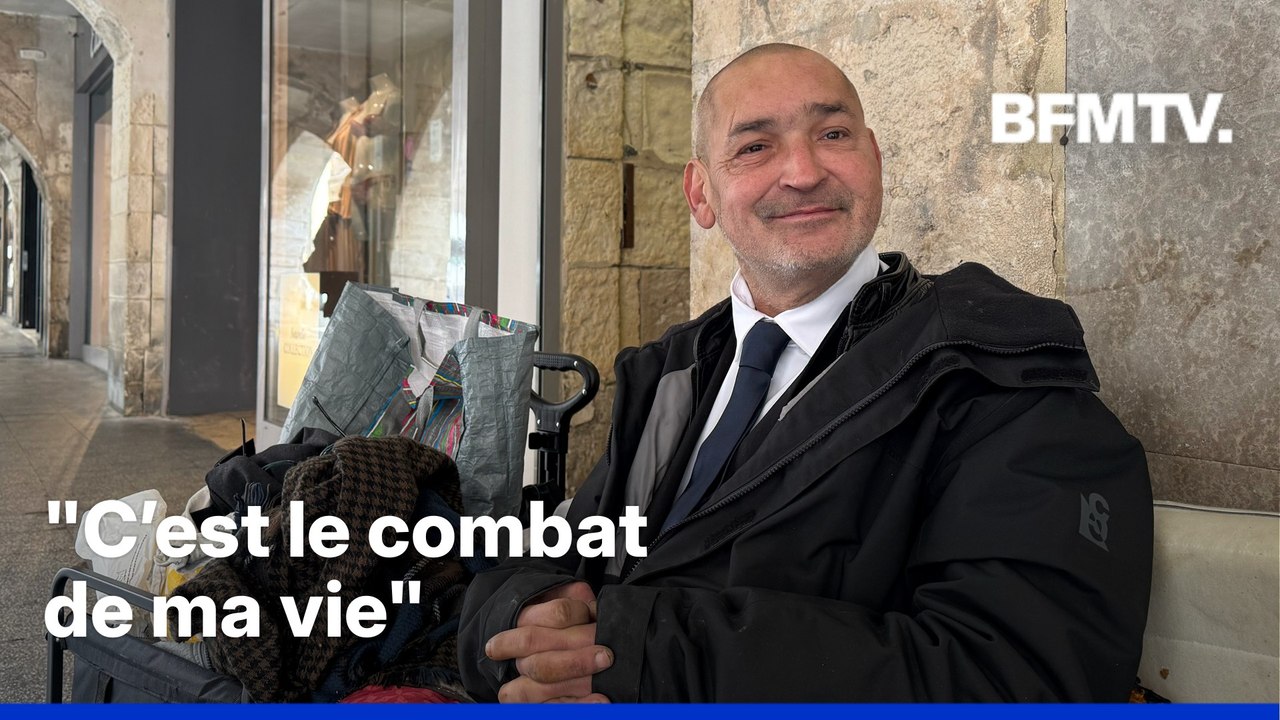 ROBIN DE BFM - Sans-abri, il se présente aux él...