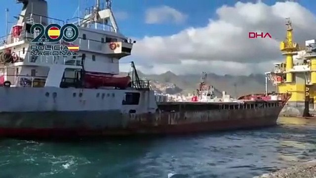 Kanarya Adaları açıklarındaki uyuşturucu operasyonunun görüntüleri ortaya çıktı