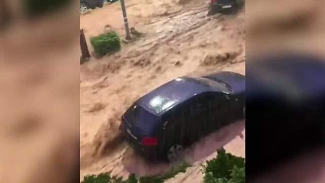 Storm Harry brings torrential rain and flooding to Greece