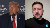 En marge du forum de Davos, rencontre entre Trump et Zelensky ce jeudi