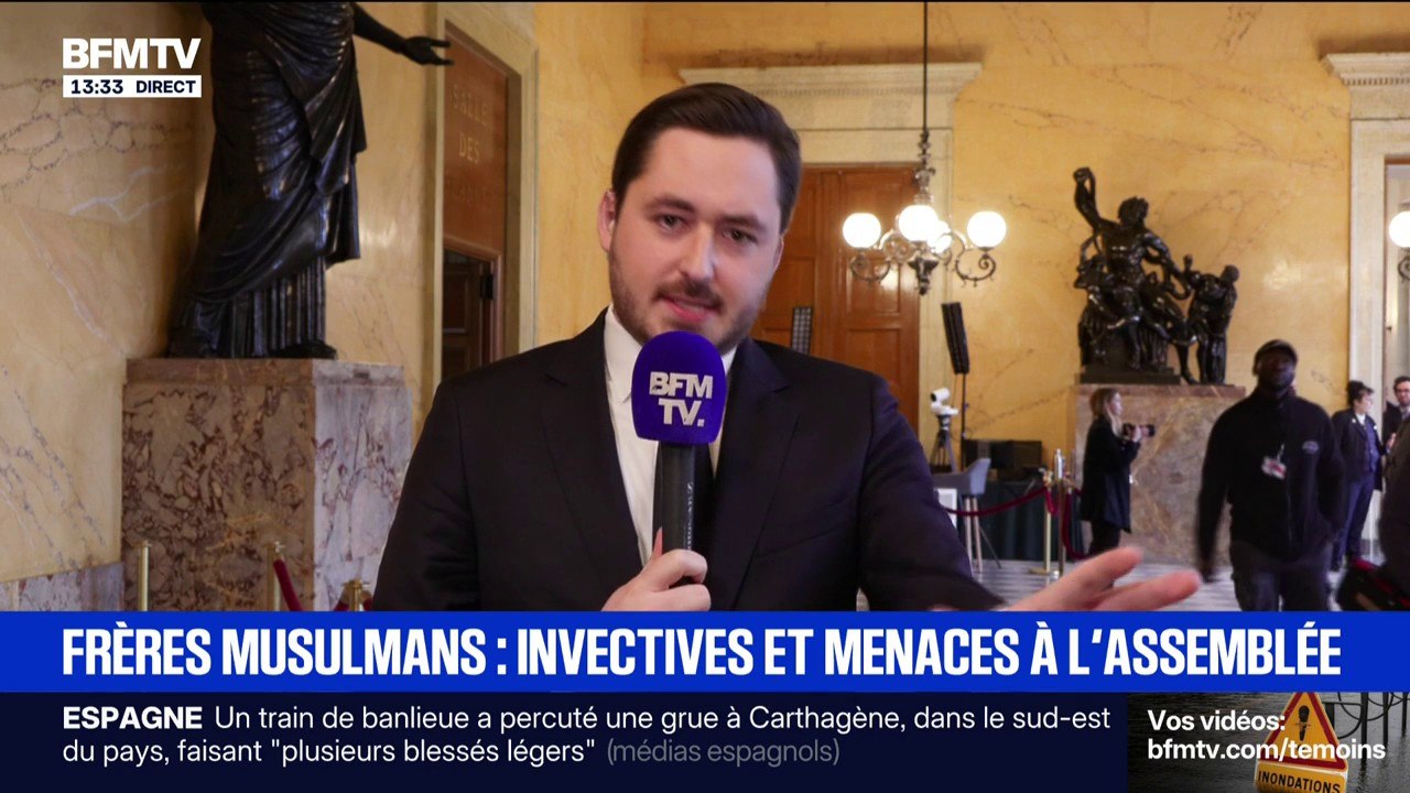 Frères musulmans: nombreuses invectives et menaces entre les députés RN et LFI lors des débats à l'Assemblée nationale