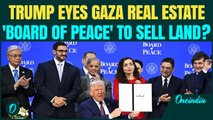 Trump HINTS at Selling Gaza’s Land, Says ‘I’m a Real Estate Guy’ | WARNS Palestinians & Hamas