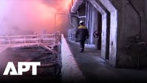 WATCH: Ukrainian Crews Race to Repair Power Plant After Russian Strikes | APT