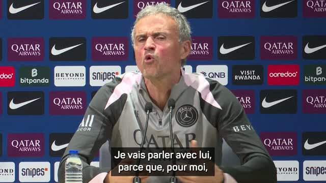 PSG - Luis Enrique sur Hakimi : "Je prendrai ma décision après lui avoir parlé"