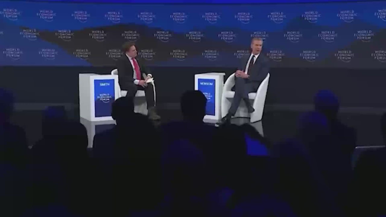 Newsom annihilates Trump at Davos, delivering a global indictment of his presidency