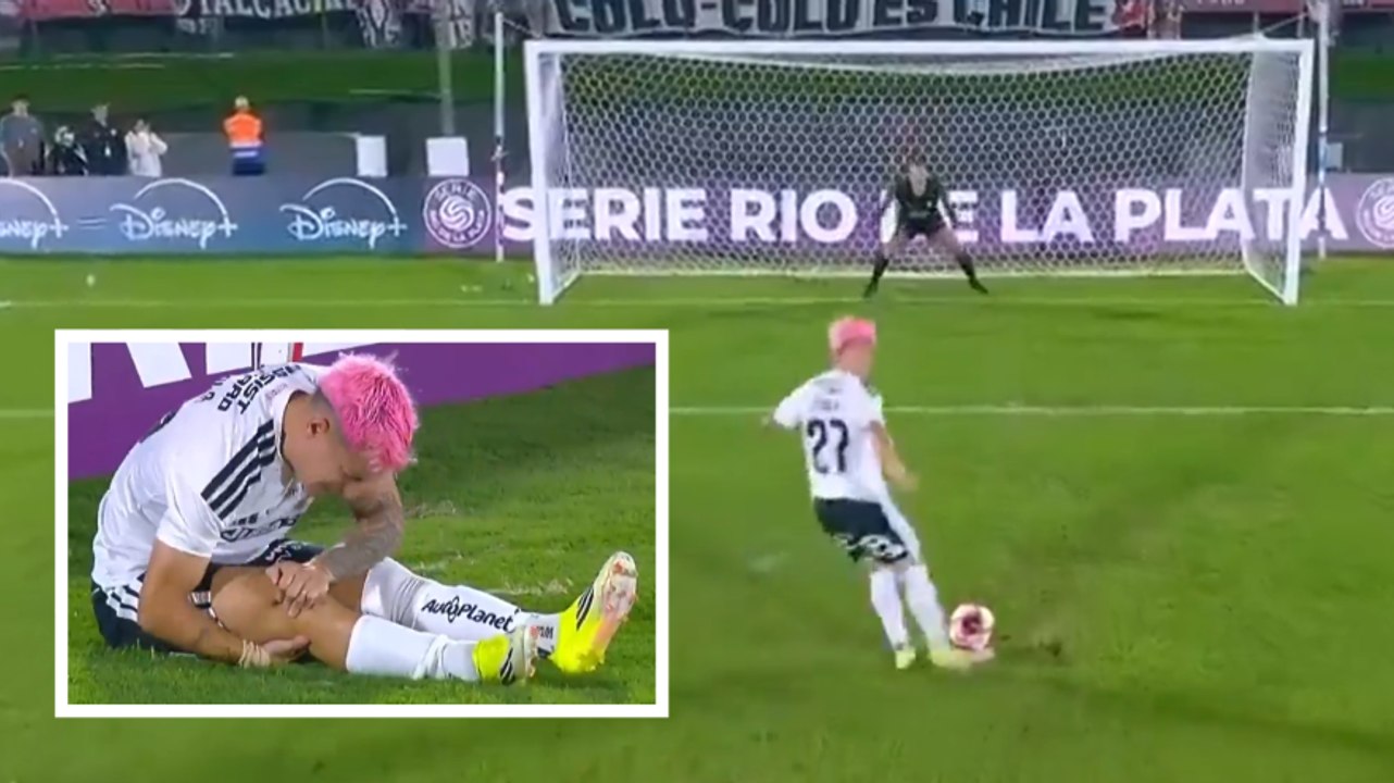 Rigore surreale! Prova il cucchiaio, lo sbaglia e... finge di farsi male