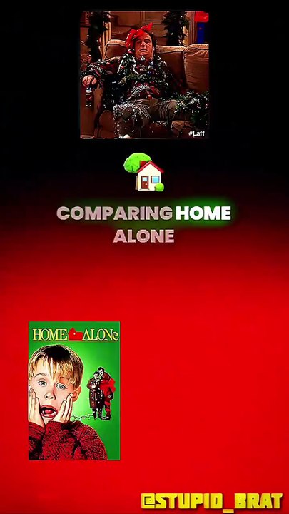 Home Alone 🏠😂 vs The Christmas Chronicles 🎅✨ – Which movie is better_ _ EP-6 _ #stupid_brat #movie