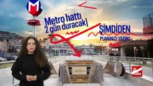 İstanbul’da hafta sonu metro hattı duracak