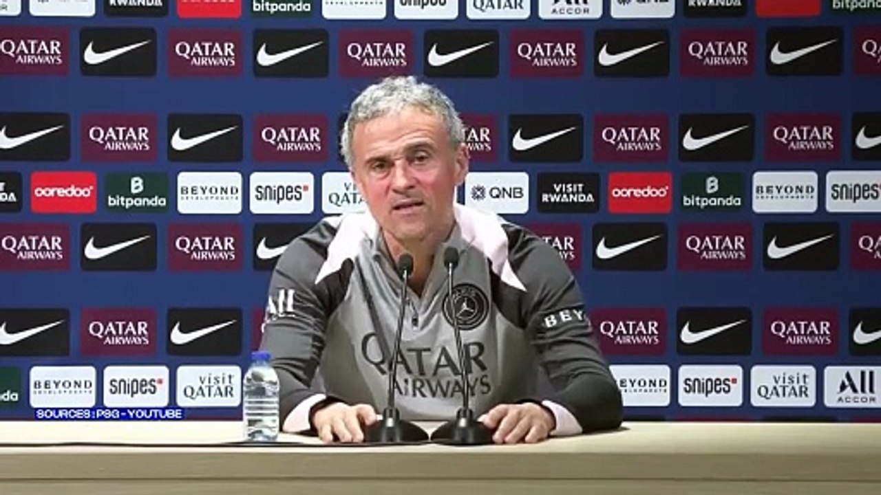 Luis Enrique : « la différence cette année avec l’année dernière est claire »